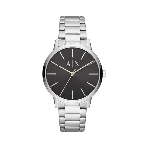 A|X Armani Exchange Mens Stainless Steel Bracelet Watch 42mm