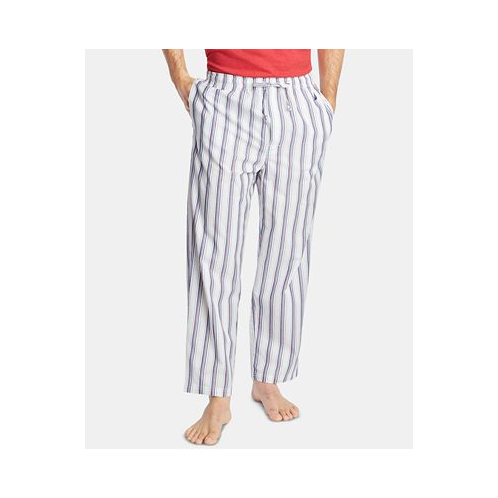 Nautica Mens Cotton Striped Pajama Pants