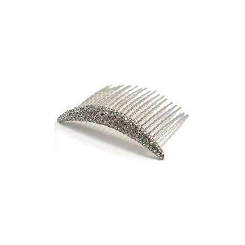 Soho Style Curved Crystal Hair Comb