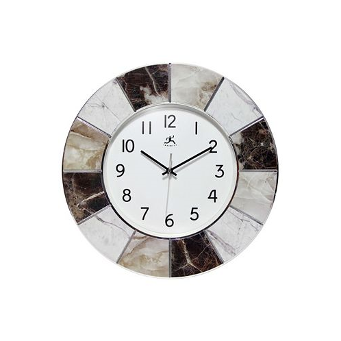 Infinity Instruments Modern Marble Wall Clock