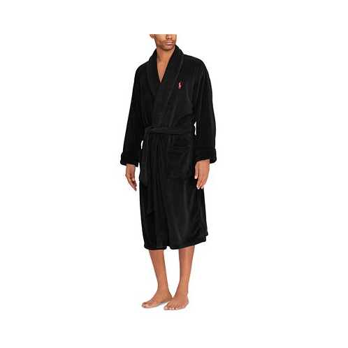 Polo Ralph Lauren Mens Sleepwear Soft Cotton Kimono Velour Robe
