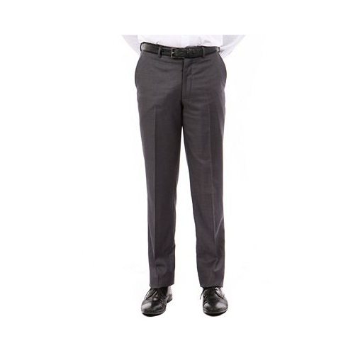 Tazio Mens Slim-Fit Flat Front Stretch Dress Pants