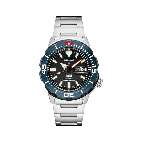 Seiko Mens Automatic Prospex Stainless Steel Bracelet Watch 42.4mm