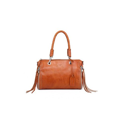 OLD TREND Womens Genuine Leather Lily Satchel Bag