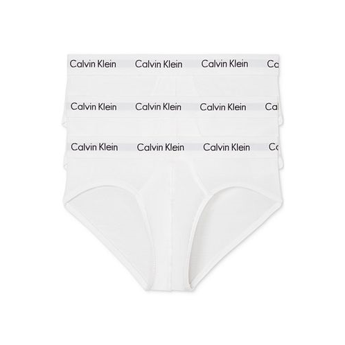 Calvin Klein Mens 3-Pack Cotton Stretch Briefs Underwear