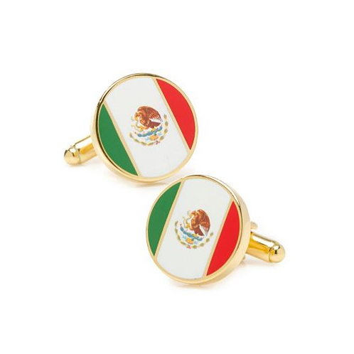 Cufflinks Inc. Mens Mexico Flag Cufflinks