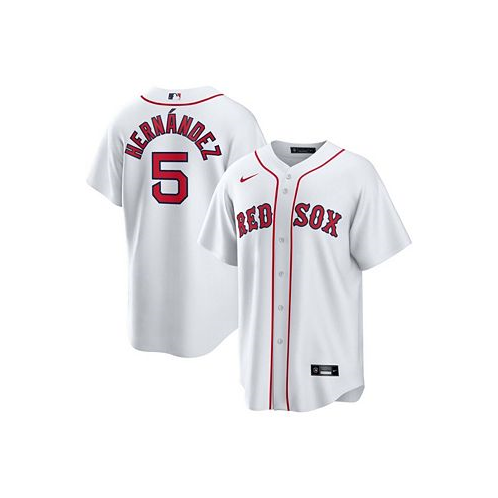 Nike Mens Enrique Hernandez White Boston Red Sox Home Official Replica Player Jersey