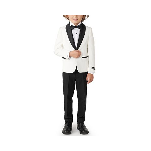 OppoSuits Toddler and Little Boys 3-Piece Pearly Solid Tuxedo Set