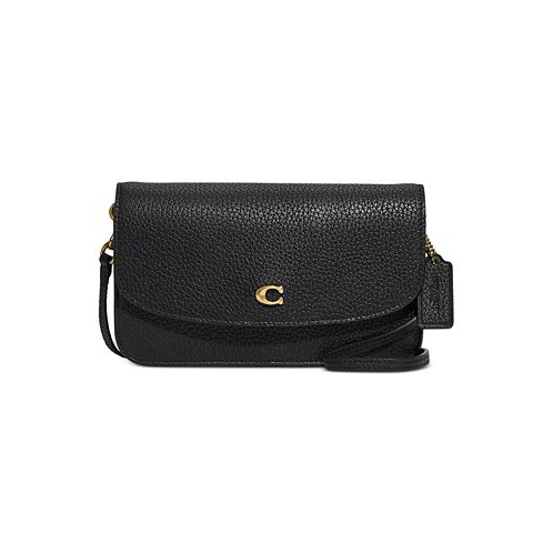COACH Pebble Leather Hayden Crossbody with Removable Strap