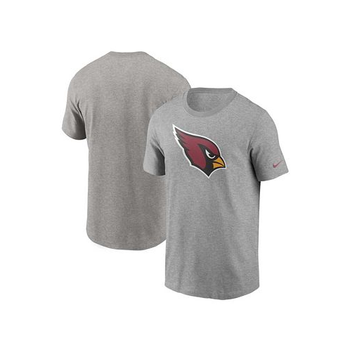 Nike Mens Heathered Gray Arizona Cardinals Primary Logo T-shirt