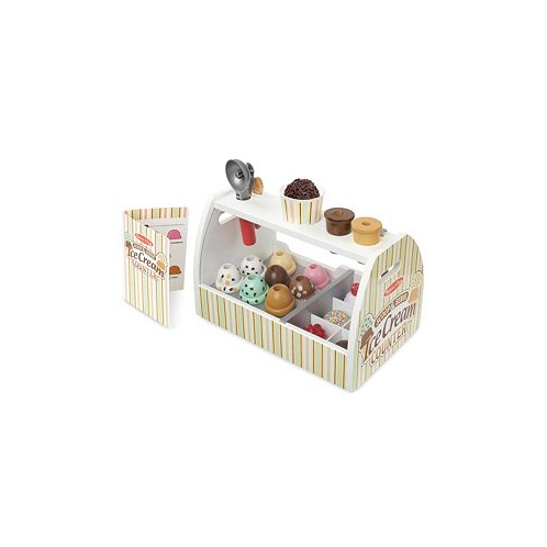Melissa and Doug Scoop and Serve Ice Cream Counter - Play Food and Accessories
