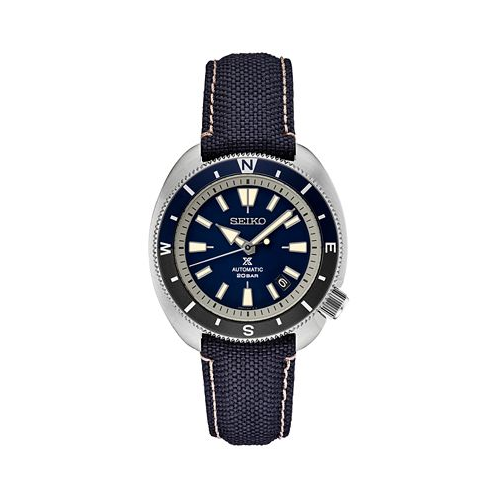 Seiko Mens Automatic Prospex Blue Nylon Strap Watch 42mm