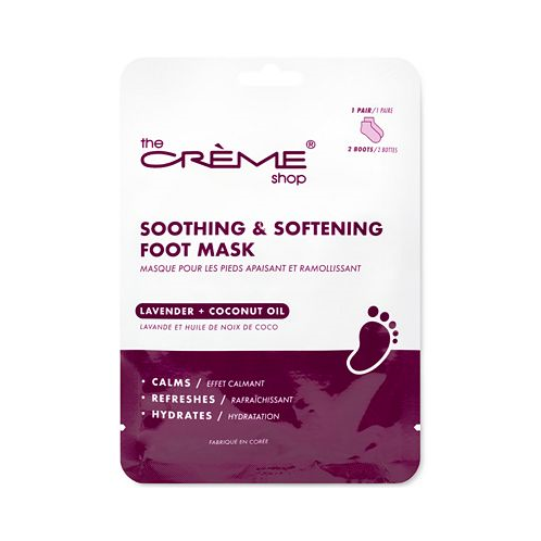 The Creme Shop Soothing & Softening Foot Mask 3-Pk.