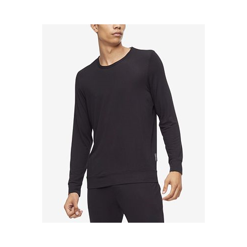 Calvin Klein Mens Ultra Soft Modern Modal Crewneck Lounge Sweatshirt
