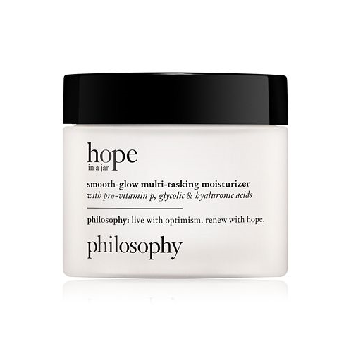 Philosophy Hope In A Jar Smooth-Glow Multi-Tasking Moisturizer With Pro-Vitamin P Glycolic & Hyaluronic Acids 2 oz.