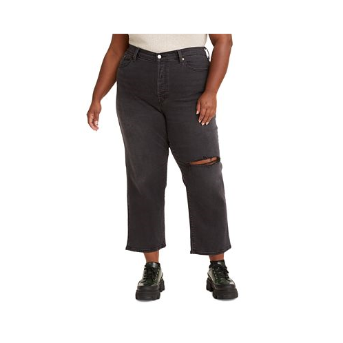 Levis Trendy Plus Size Wedgie Straight-Leg Jeans
