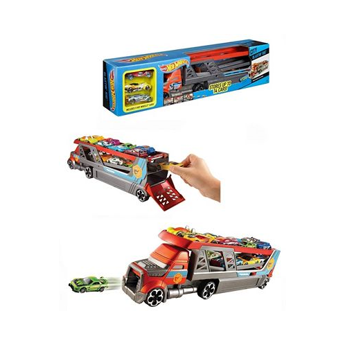 Mattel Hot Wheels Car Blasting Big Rig Play Toy Truck Set 4 Pieces