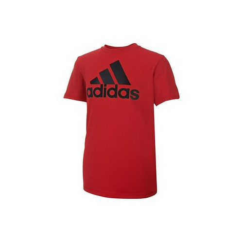 Adidas Big Boys Plus Size Short Sleeve AEROREADY Performance Logo T-shirt
