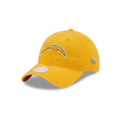 New Era Womens Gold Los Angeles Chargers Core Classic 2.0 9Twenty Adjustable Hat