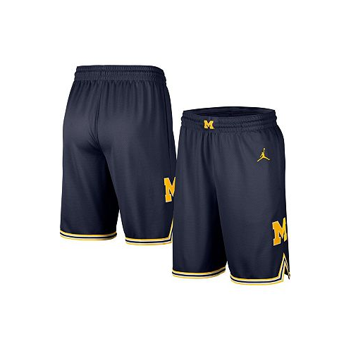 Jordan Mens Navy Michigan Wolverines Limited Basketball Shorts