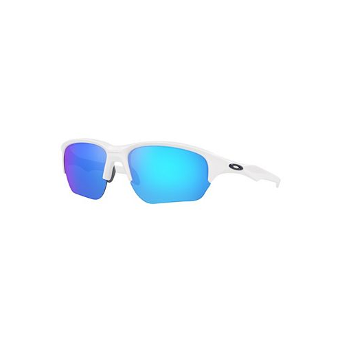 Oakley Unisex Rectangle Sunglasses OO9363 64 Flak Beta