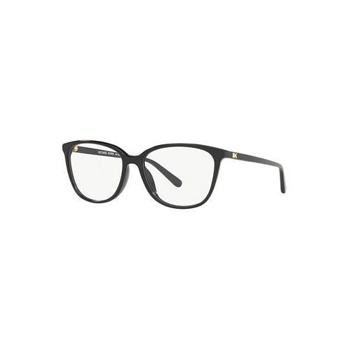 Michael Kors Womens Santa Clara Rectangle Eyeglasses MK4067U55-O