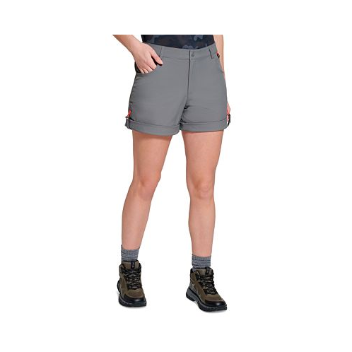 BASS OUTDOOR Womens Hickory Mid-Rise Shorts
