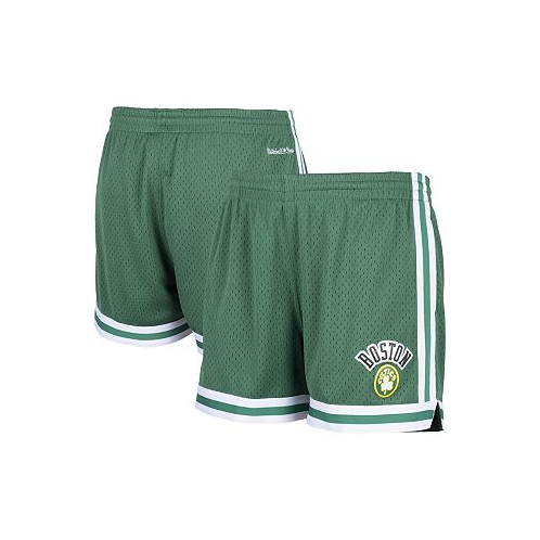 Mitchell & Ness Womens Kelly Green Boston Celtics Jump Shot Shorts