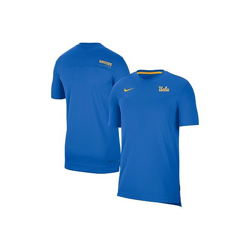 Nike Mens Blue UCLA Bruins Coach UV Performance T-shirt
