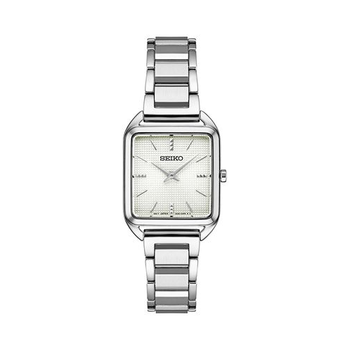 Seiko Womens Essentials Stainless Steel Bracelet Watch 26mm