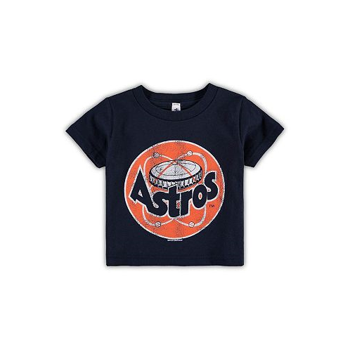 Soft As A Grape Toddler Boys Navy Houston Astros Cooperstown Collection Shutout T-shirt