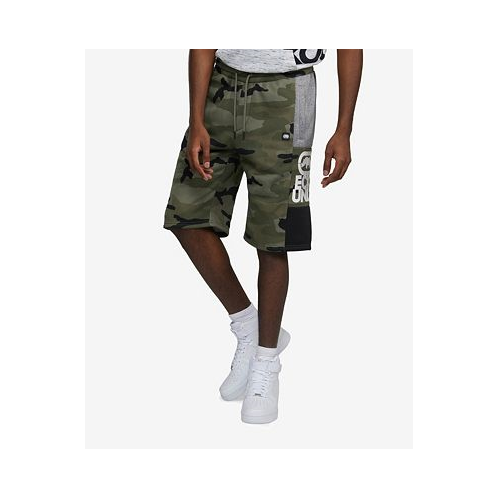Ecko Unltd Mens Big and Tall In and Out Fleece Shorts