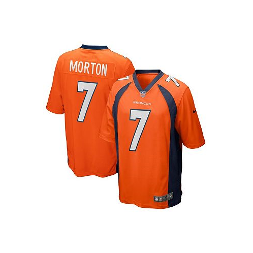 Nike Mens Craig Morton Orange Denver Broncos Game Retired Player Jersey