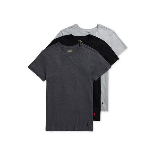 Polo Ralph Lauren Mens Slim Fit Crewneck Undershirt 3-Pack