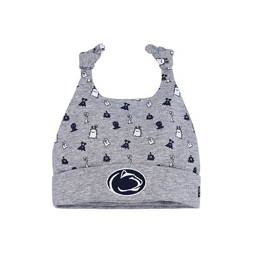 New Era Newborn and Infant Boys and Girls Heather Gray Penn State Nittany Lions Critter Cuffed Knit Hat