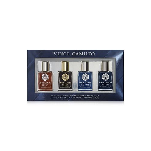 Vince Camuto Mens 4-Pc. Fragrance Gift Set