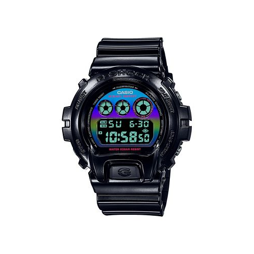 G-Shock Mens Digital Black Resin Watch 50mm DW6900RGB-1