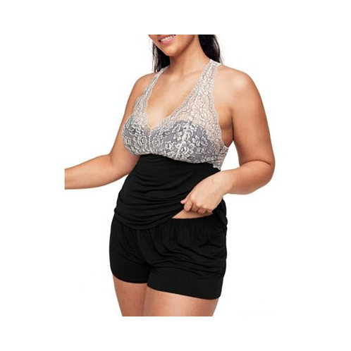 Adore Me Plus Size Chesney Pajama Camisole and Short Set
