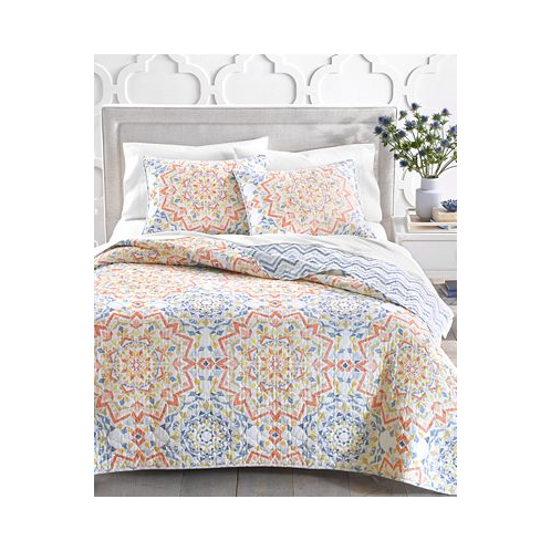 Charter Club Mojave Medallion Cotton Quilt Twin