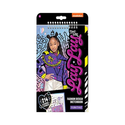 That Girl Lay Lay Fashion Design Sketchbook Make It Real Nickelodeon includes 214 Stickers Stencils Draw Sketch Create Fashion Coloring Book Tweens Girls