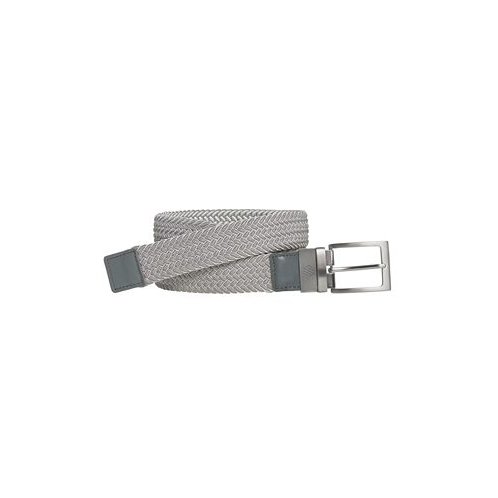 Johnston & Murphy Mens Reversible Woven Stretch Belt