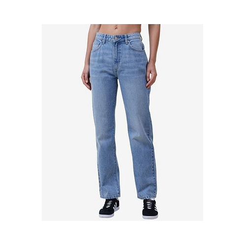 COTTON ON Womens Long Straight Jeans