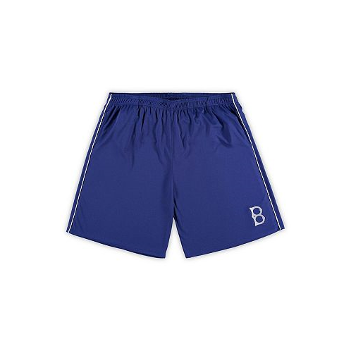 Profile Mens Royal Brooklyn Dodgers Big and Tall Cooperstown Collection Mesh Shorts