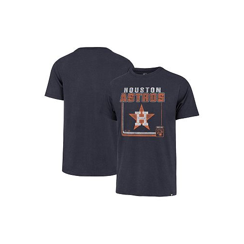 47 Brand Mens Navy Houston Astros Borderline Franklin T-shirt