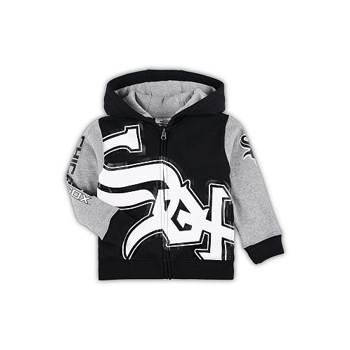 Outerstuff Toddler Boys and Girls Black Chicago White Sox Poster Board Full-Zip Hoodie