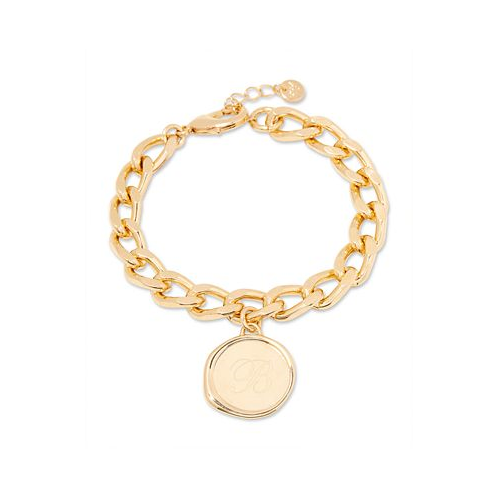 Brook & york 14K Gold-Plated Sadie Personalized Initial Bracelet