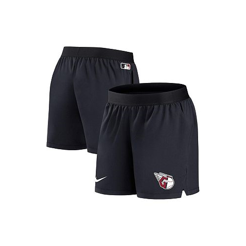 Nike Womens Navy Cleveland Guardians Authentic Collection Team Performance Shorts