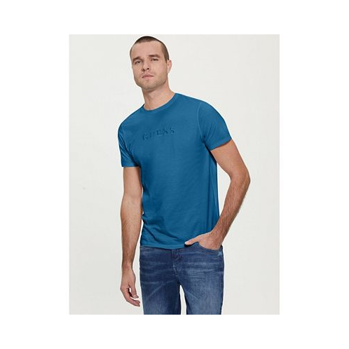 GUESS Mens Embroidered Logo T-shirt