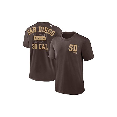 Nike Mens Brown San Diego Padres Statement Game Over T-shirt