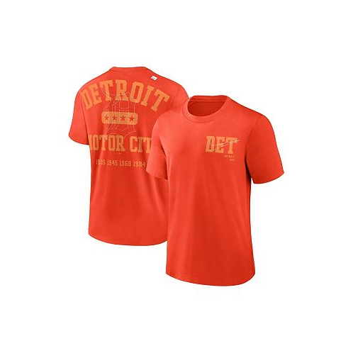 Nike Mens Orange Detroit Tigers Statement Game Over T-shirt